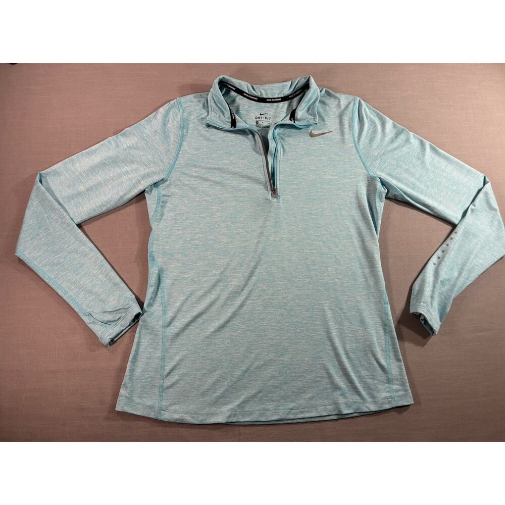 Nike Running Dri-Fit Women’s Medium Half Zip Pullover Long Sleeve Athletic Top